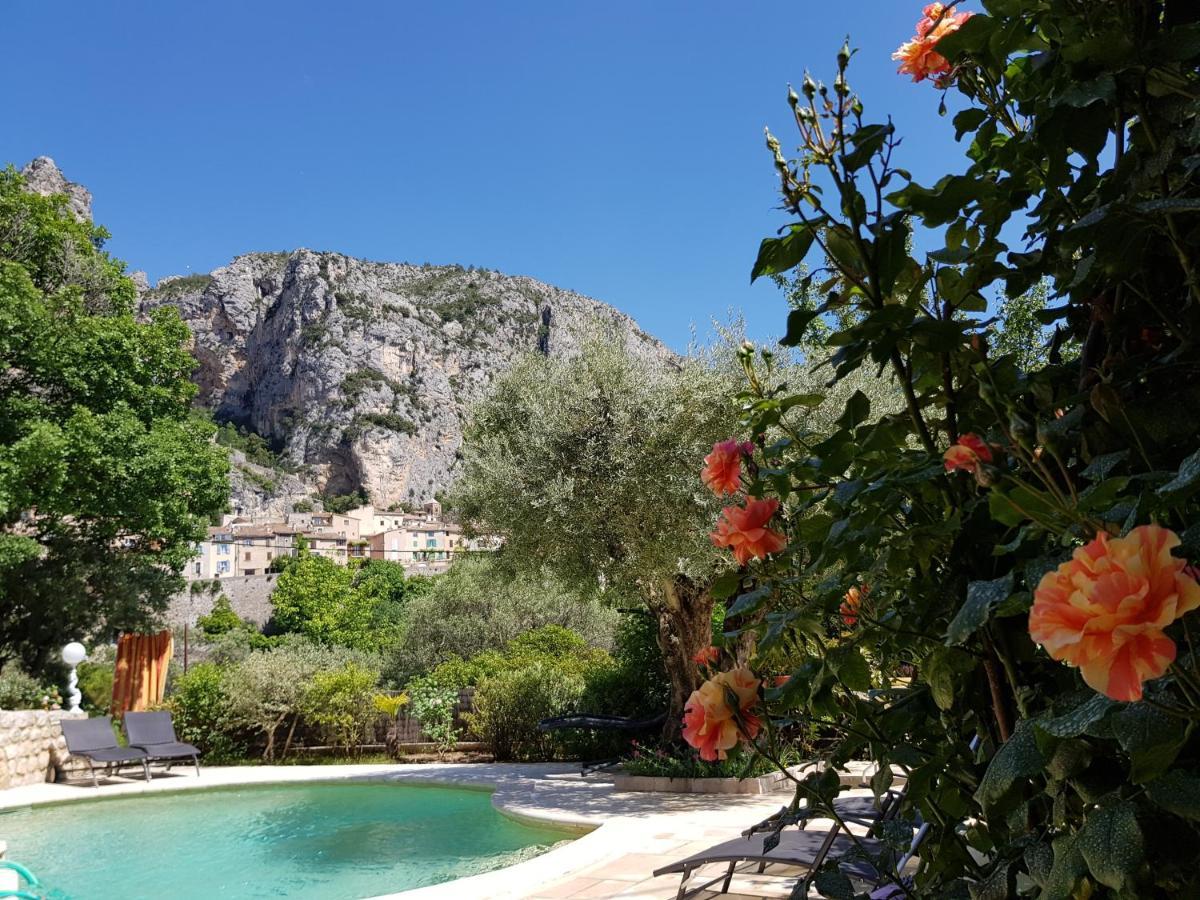 Bastide Des Oliviers Bed & Breakfast Moustiers-Sainte-Marie Eksteriør bilde