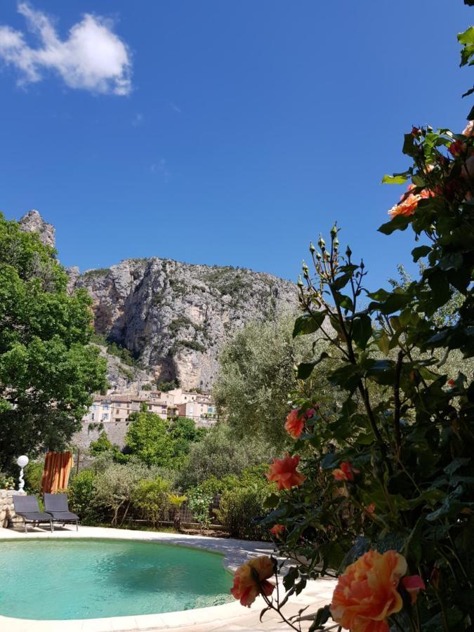 Bastide Des Oliviers Bed & Breakfast Moustiers-Sainte-Marie Eksteriør bilde